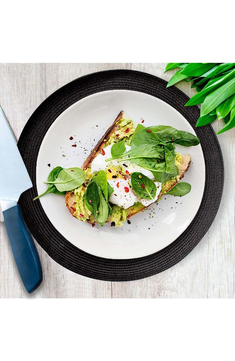 tag Elegant Woven Placemats for Stylish Dining Experience, Alternate, color, Black