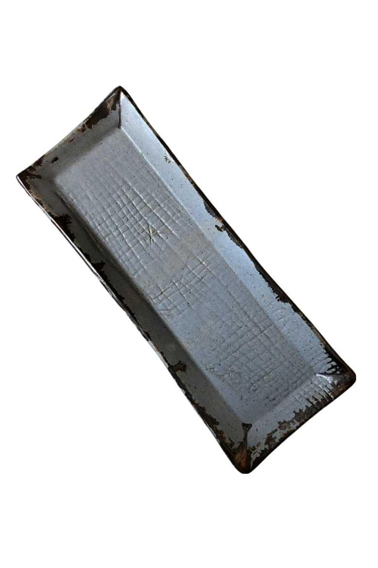 Luna Medium Rectangular Tray, Main, color, Shale