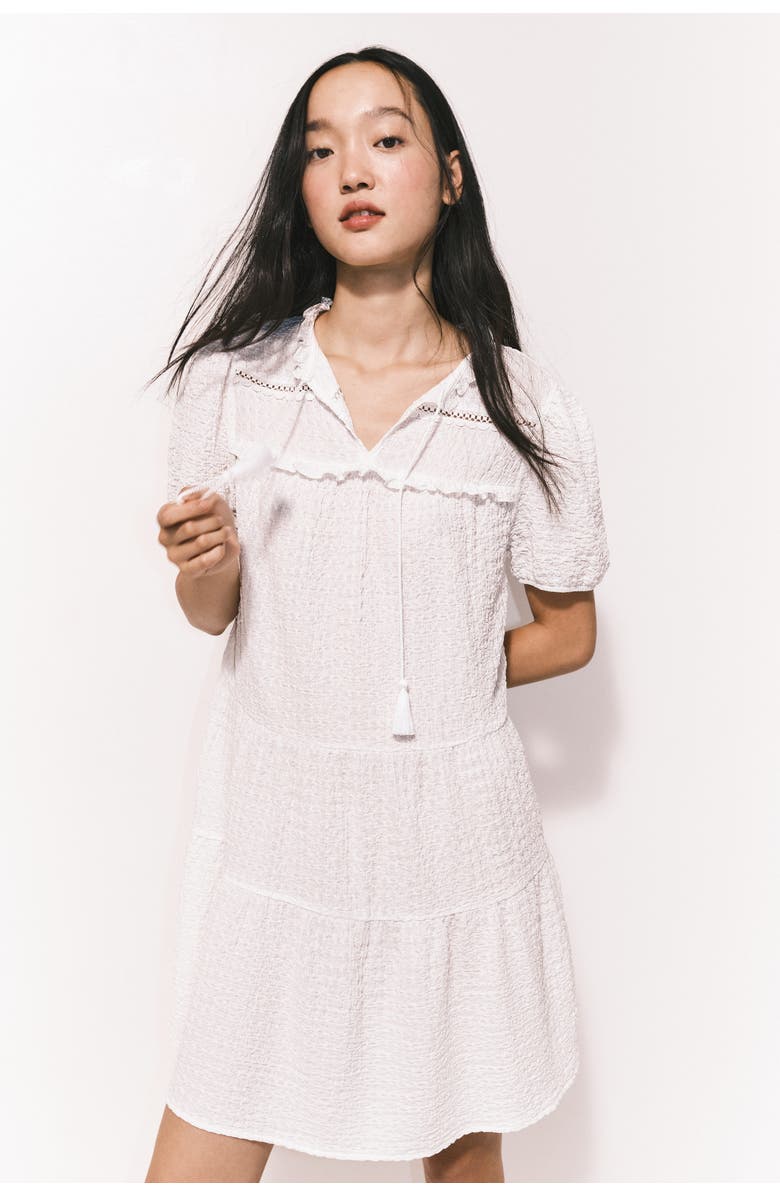 H&M Crinkled Jersey Dress, Alternate, color, 