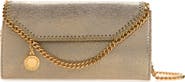 Stella McCartney Falabella Faux Leather Continental Wallet on a Chain