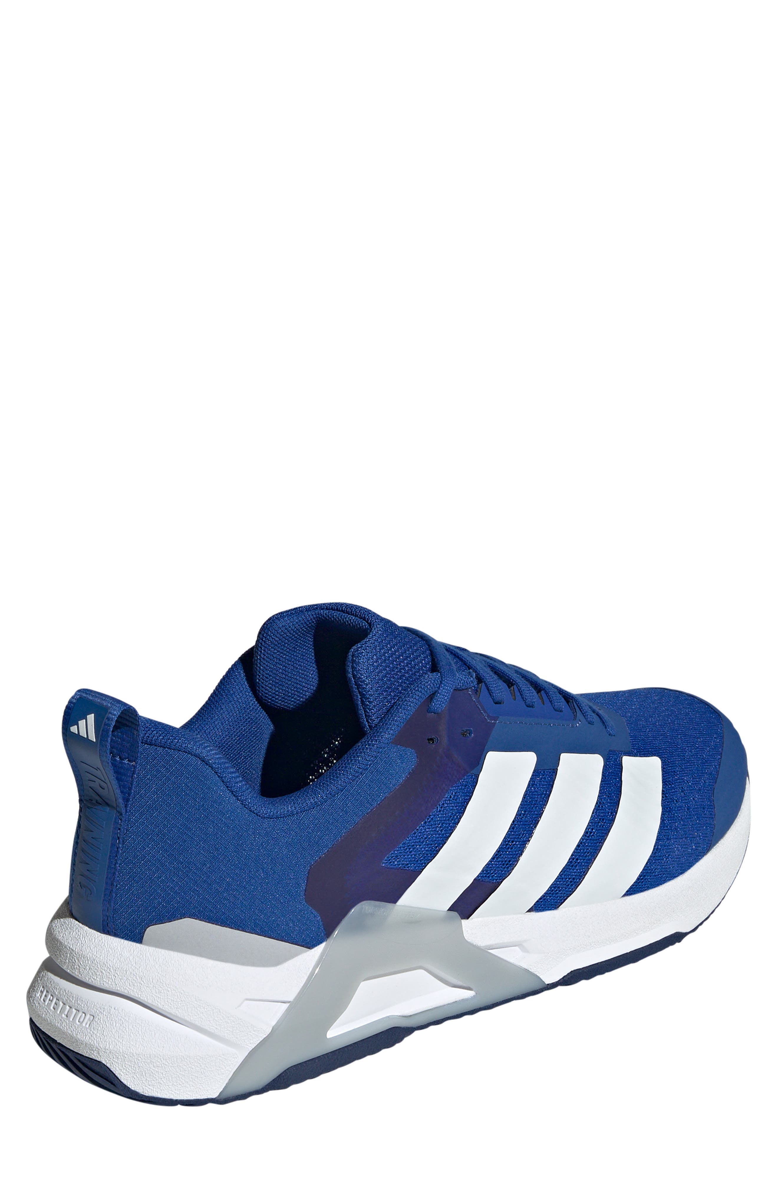 adidas Dropset Vario Training Shoer, Alternate, color, Royal Blue/ White/ Halo Silver