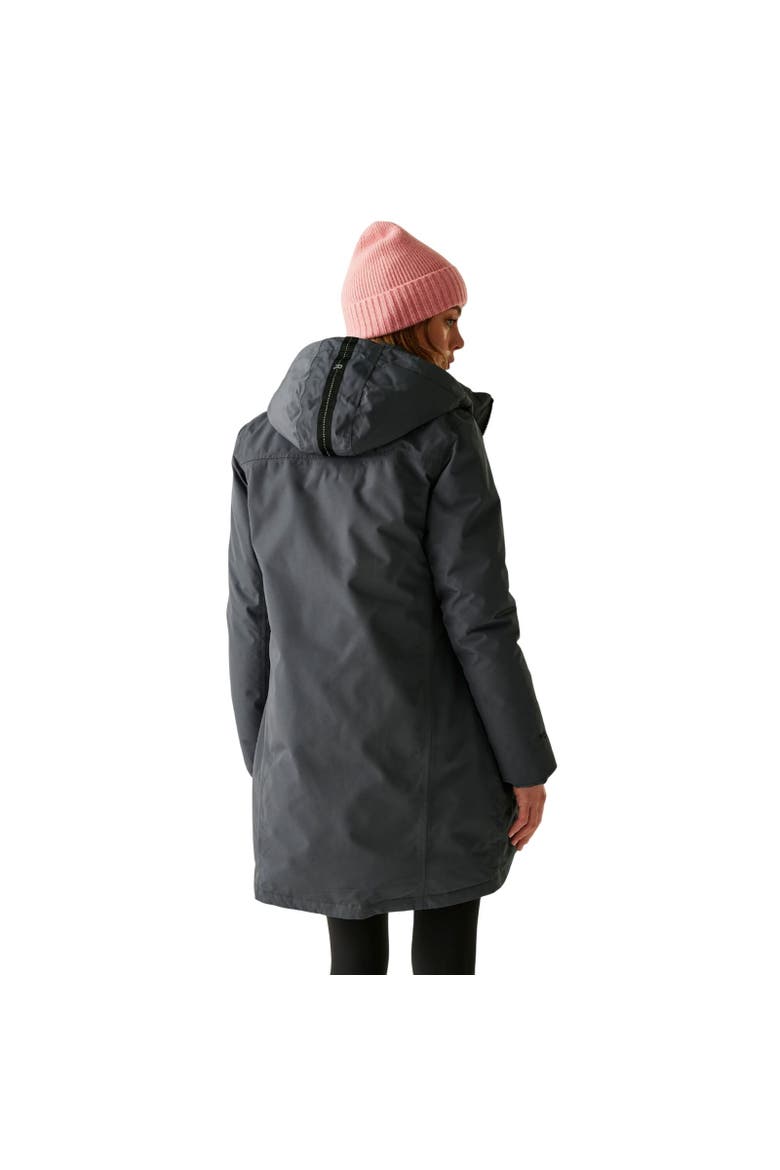 Marron Insulated Waterproof Jacket, Alternate, color, Seal Grey