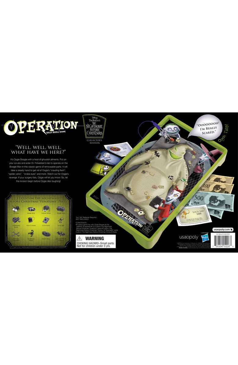 Operation Nightmare Before Christmas Silly Skill Game, Ages 6+, Alternate, color, Multicolored
