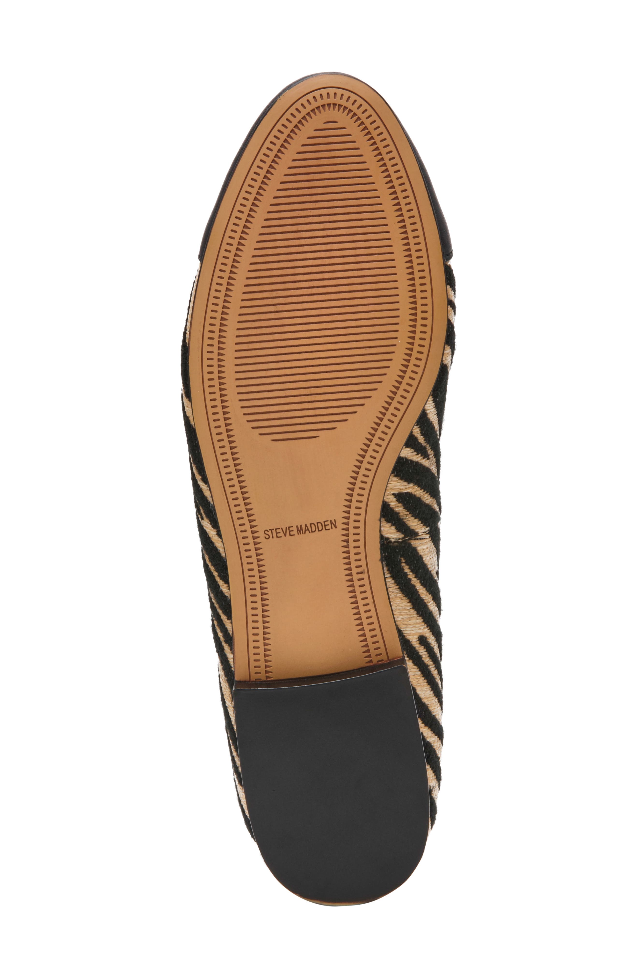 Kit Leather Ballet Flat, Alternate, color, BLACK/ TAN ZB