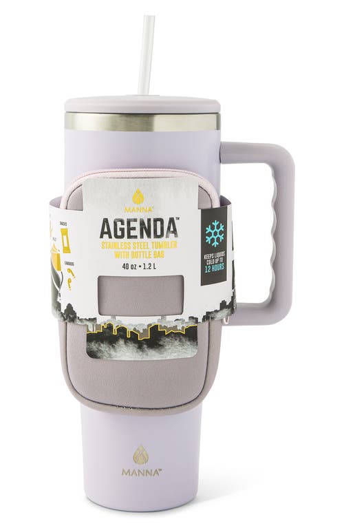 Core Home Agenda™ Stainless Steel Tumbler With Bottle Bag In Pink