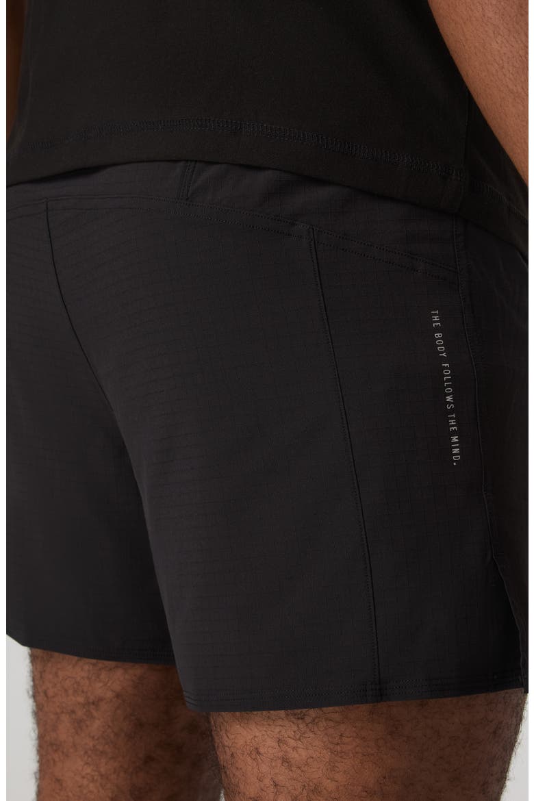 Terrain 5-Inch Lined Running Shorts, Alternate, color, BLACK