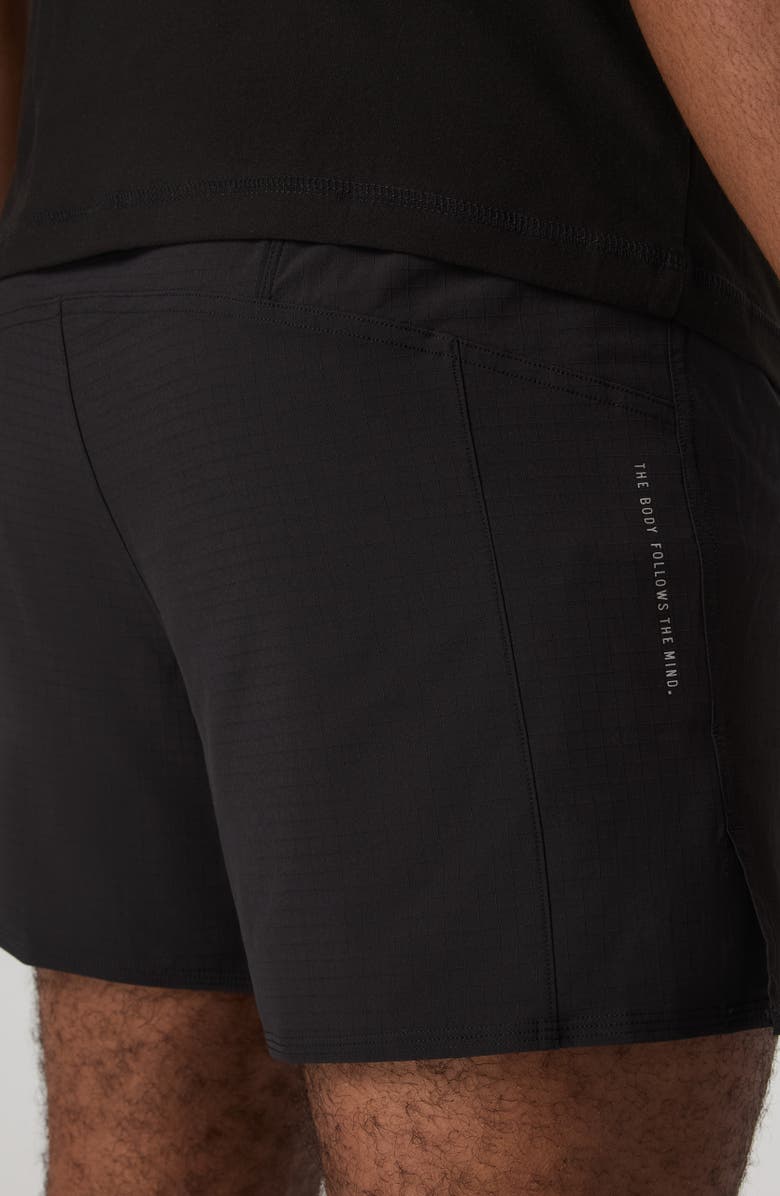 Vuori Terrain 5-Inch Lined Running Shorts, Alternate, color, Black