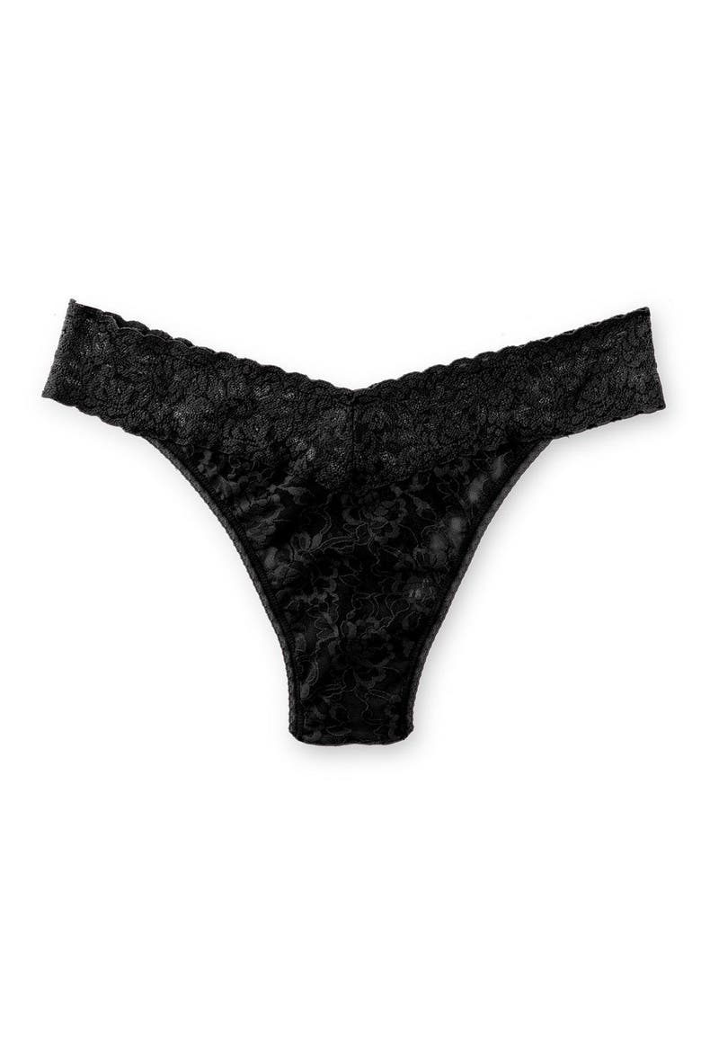 Original Rise Thong, Main, color, BLACK