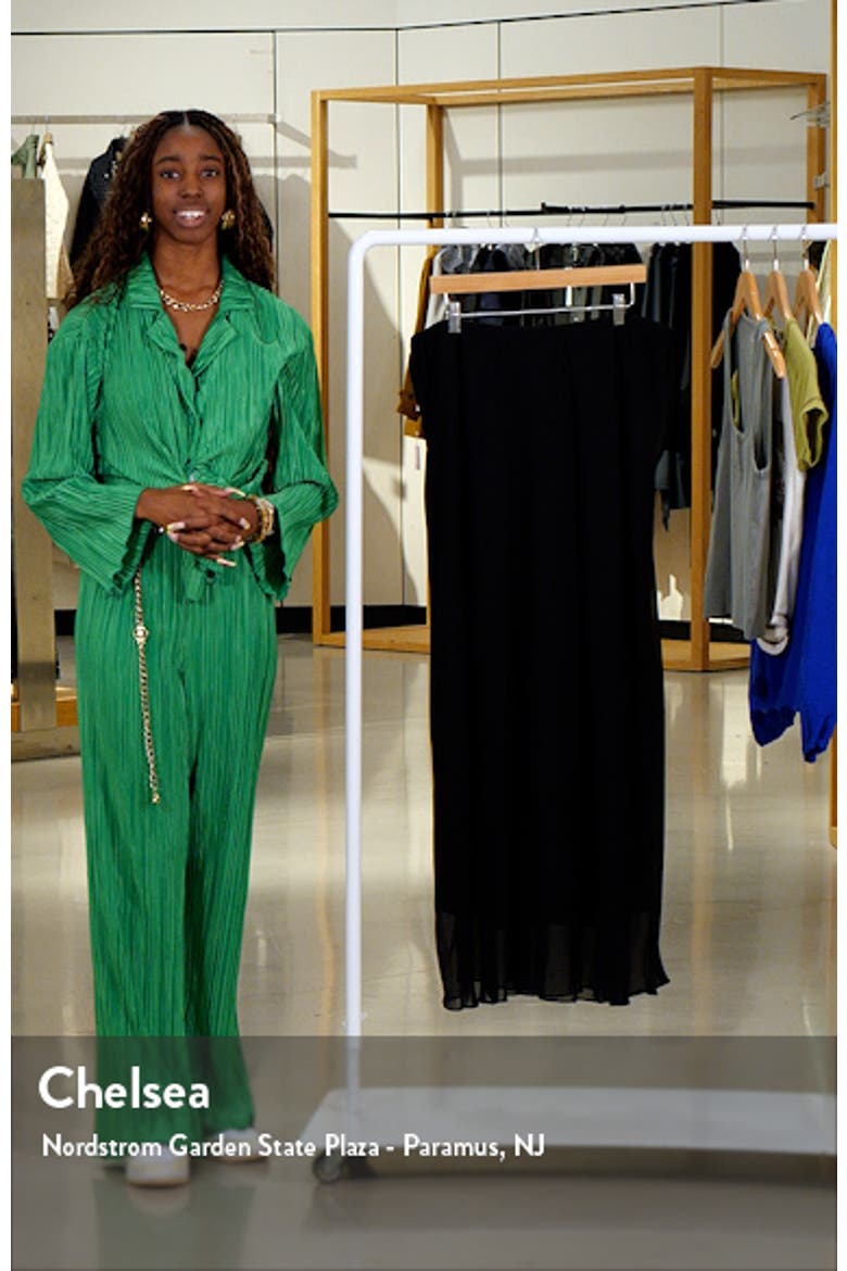 Chiffon Maxi Skirt video