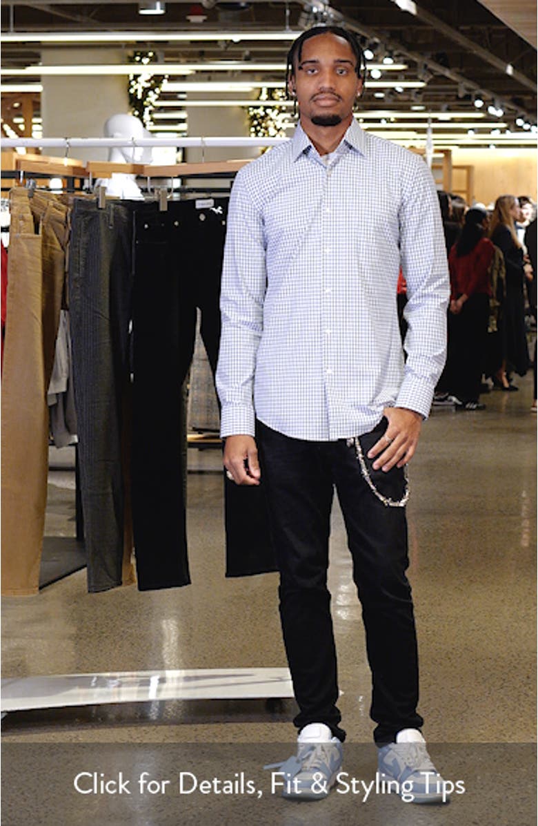 Hank Kent Slim Fit Performance Stretch Dress Shirt, sales video thumbnail