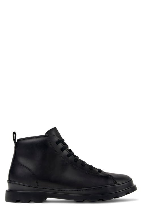 Camper Brutus Combat Boot In Black