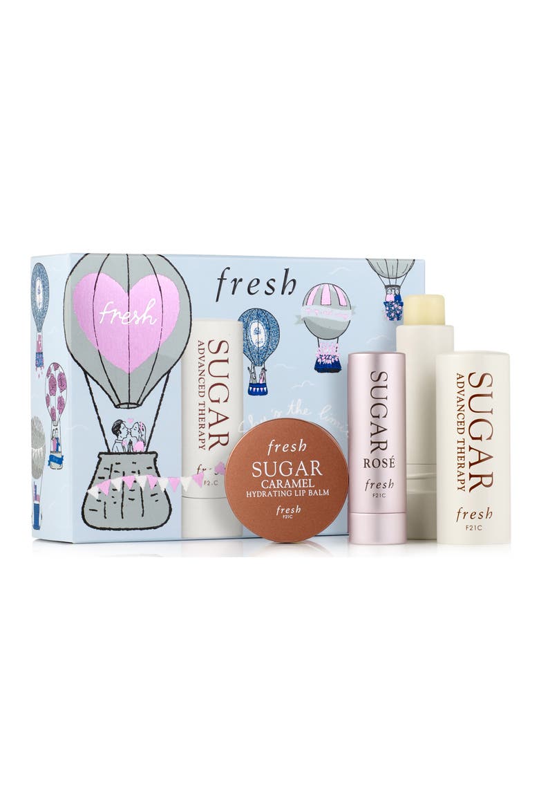 Sugar Lip Balm Set, Alternate, color, NO COLOR