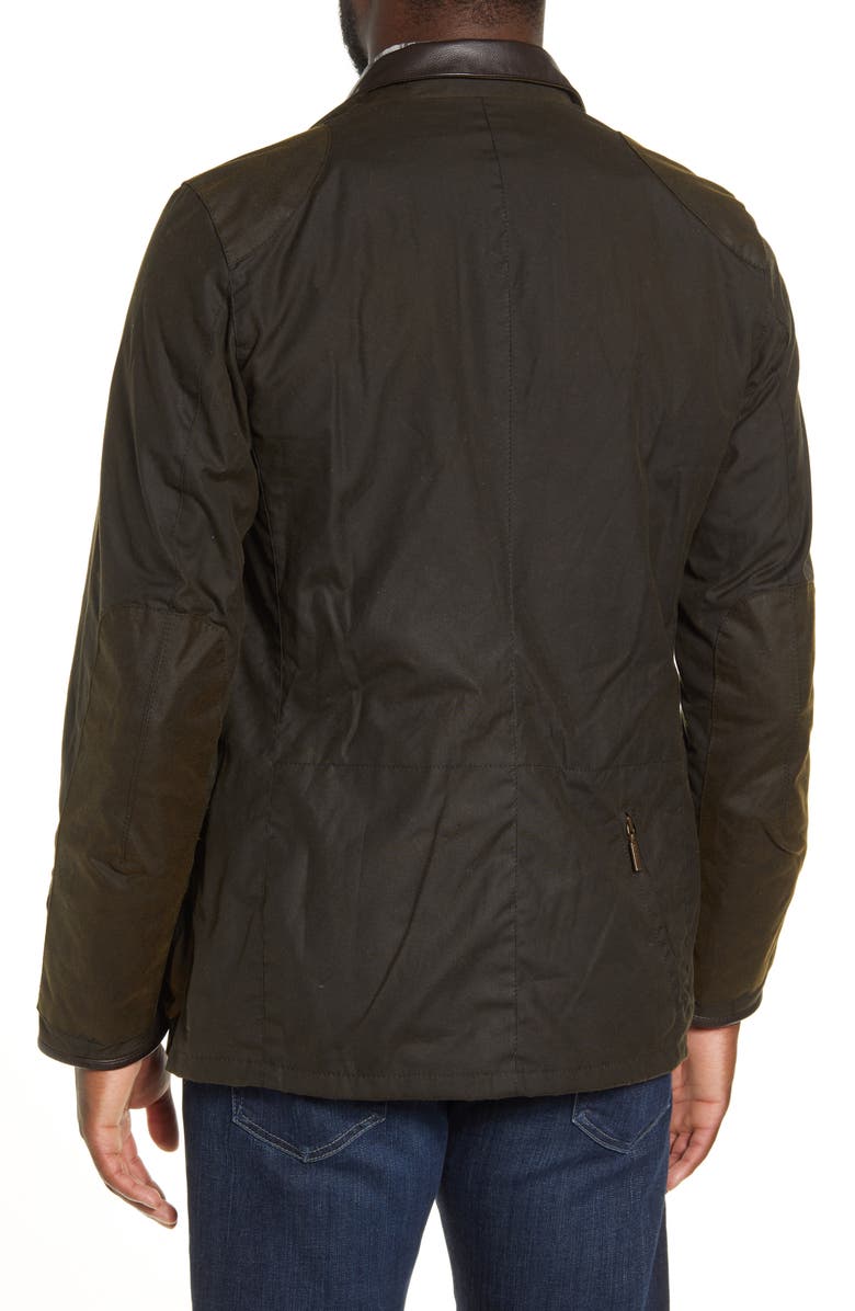 Barbour Icons Beacon Sports Waxed Cotton Jacket, Alternate, color,