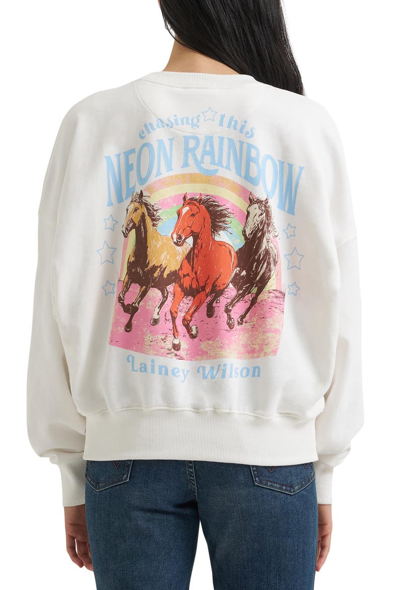 Crewneck Sweatshirt, Alternate, color, WHITE