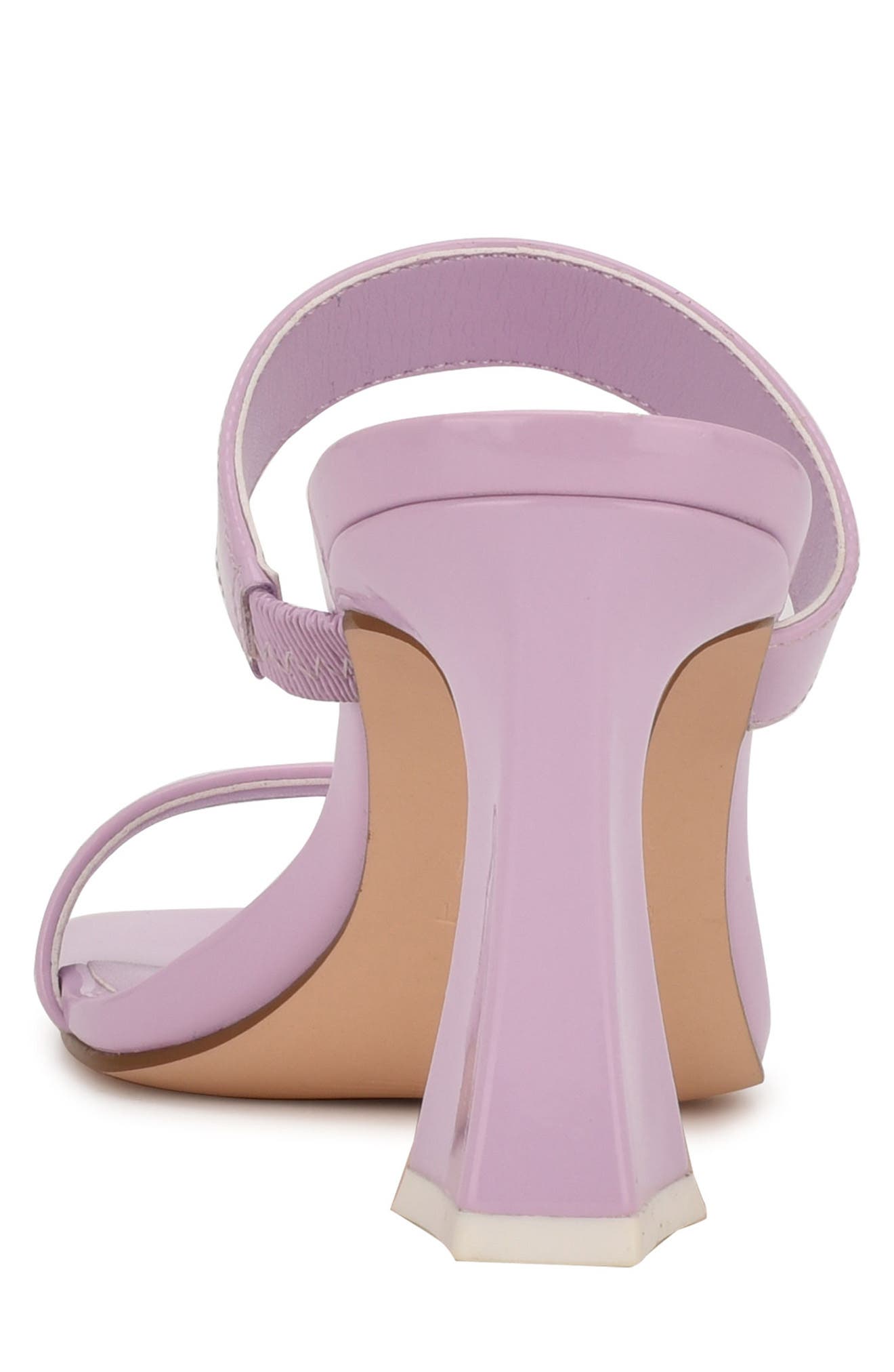 Sleek Heeled Sandal, Alternate, color, PALE LILAC