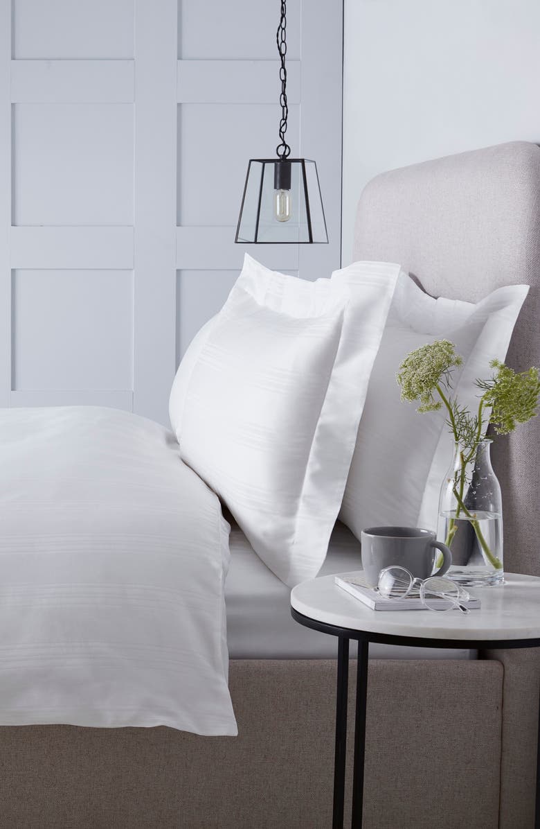 The White Company Duvet Cover & Sham Set, Main, color, 