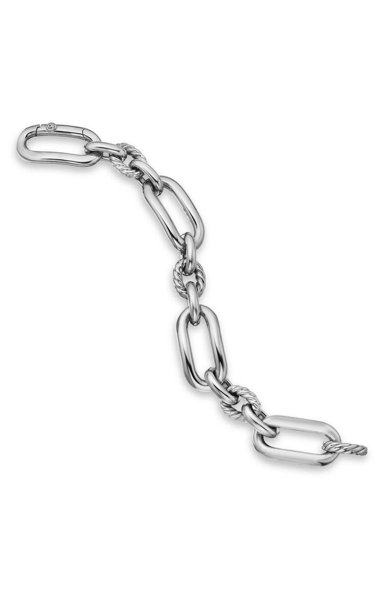 David Yurman Lexington Chain Bracelet, Alternate, color, Sterling Silver
