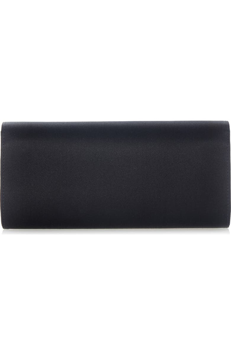 JUDITH LEIBER COUTURE Perry Crystal Bar Satin Clutch, Alternate, color,