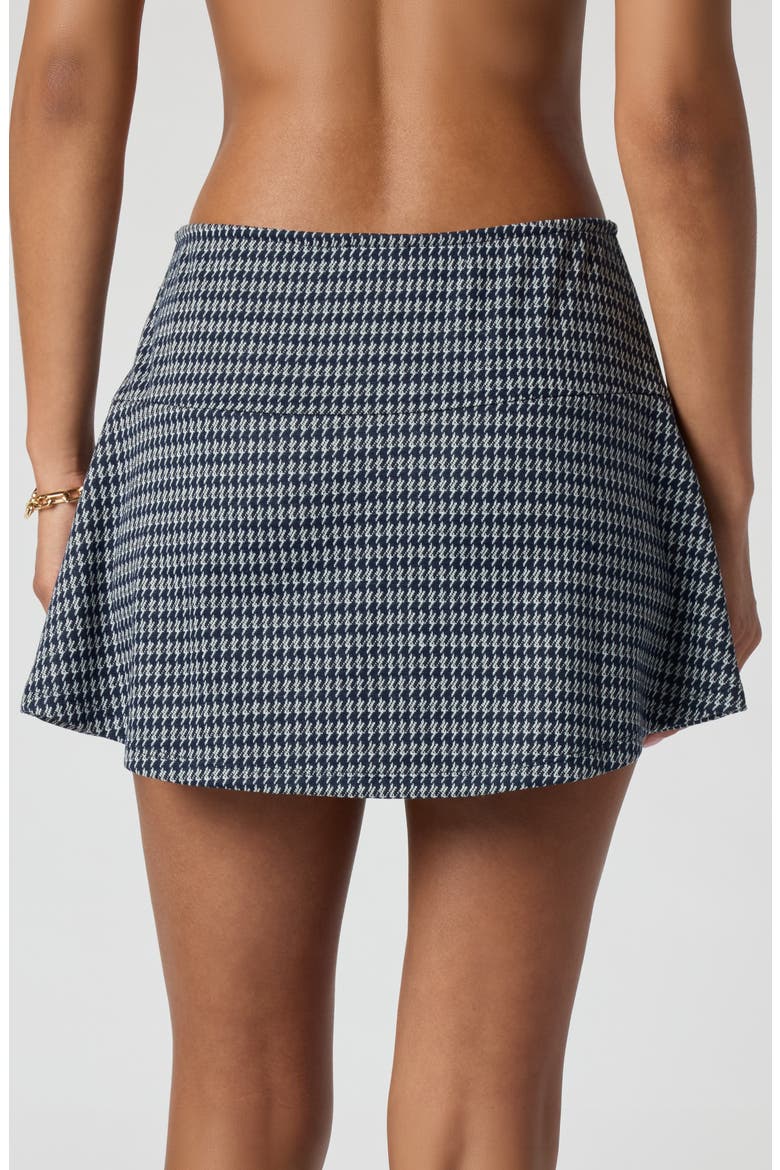 Houndstooth Miniskort, Alternate, color, NVY SM HNDSTOTH