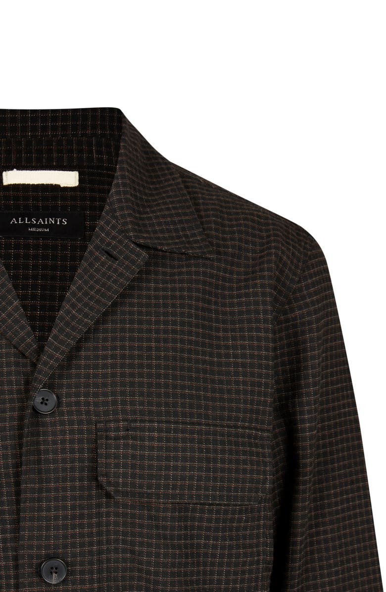 AllSaints Nate Plaid Jacket, Alternate, color,