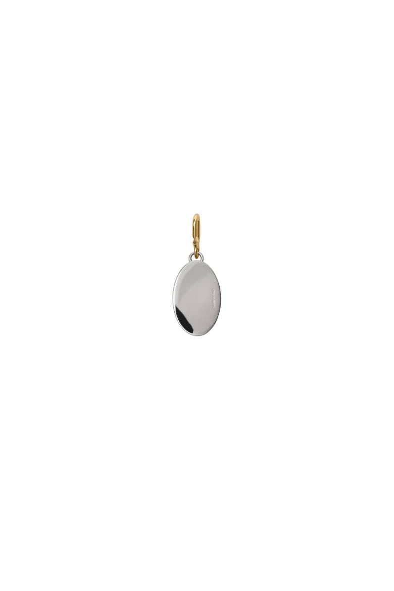 Knight Stamp Enamel Charm, Alternate, color, Sash purple/silver