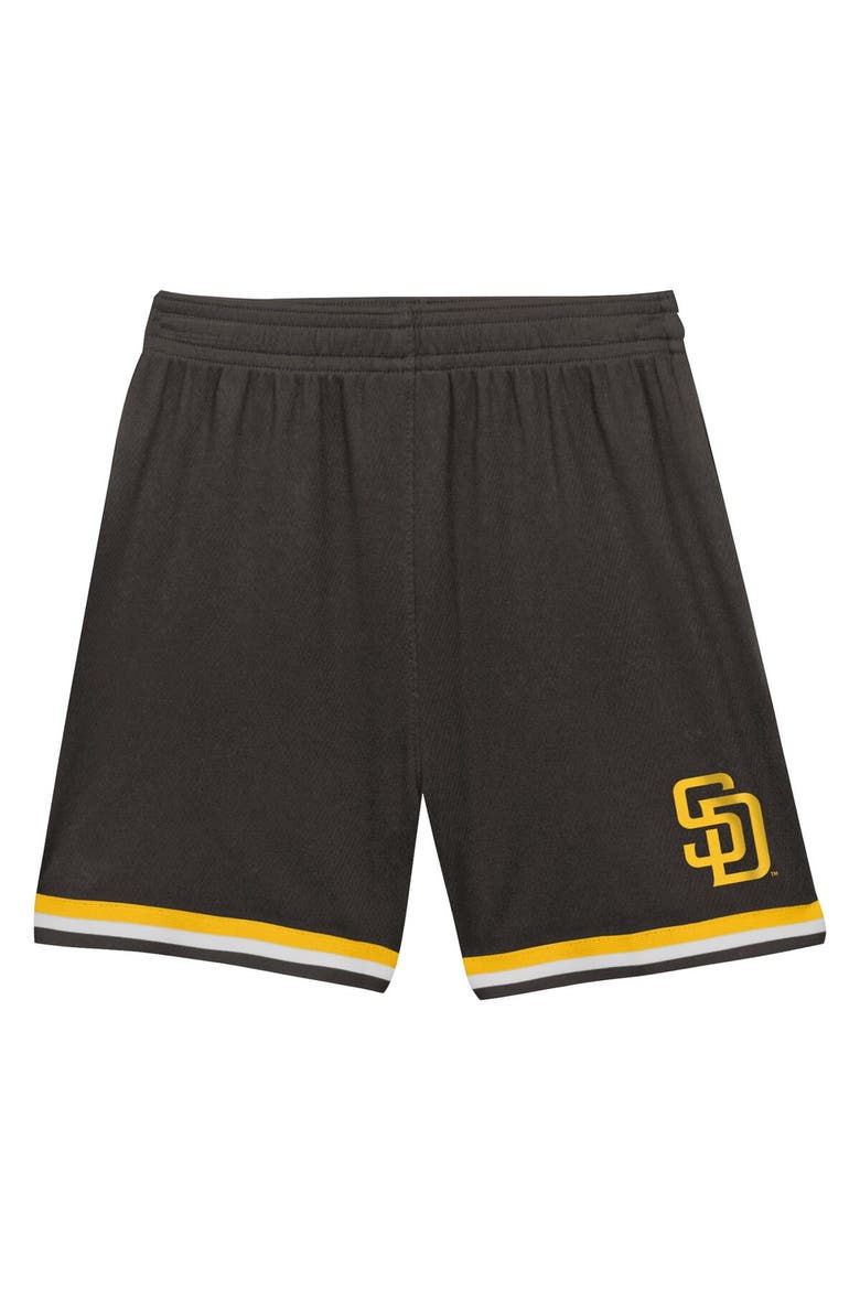 Toddler Fanatics Branded Brown San Diego Padres Field Ball T-Shirt & Shorts Set, Alternate, color, Brown