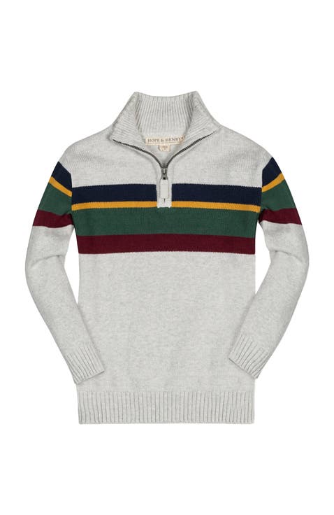 Baby Boys
 Organic Half Zip Sweater, Infant