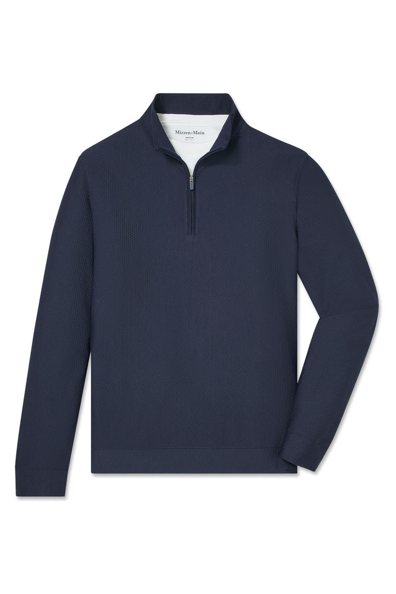 Easton Textured Quarter Zip Pullover (Men) | Nordstrom