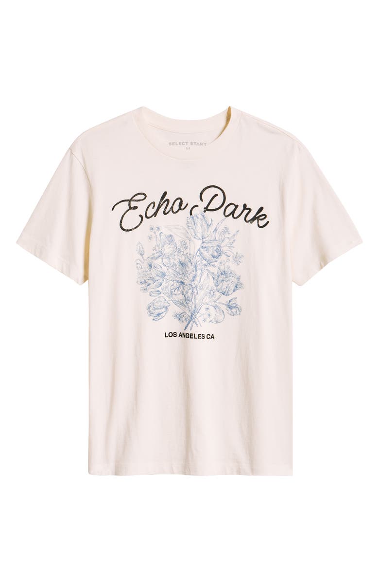 The Forecast Agency Echo Park Graphic T-Shirt, Alternate, color, Marshmallow