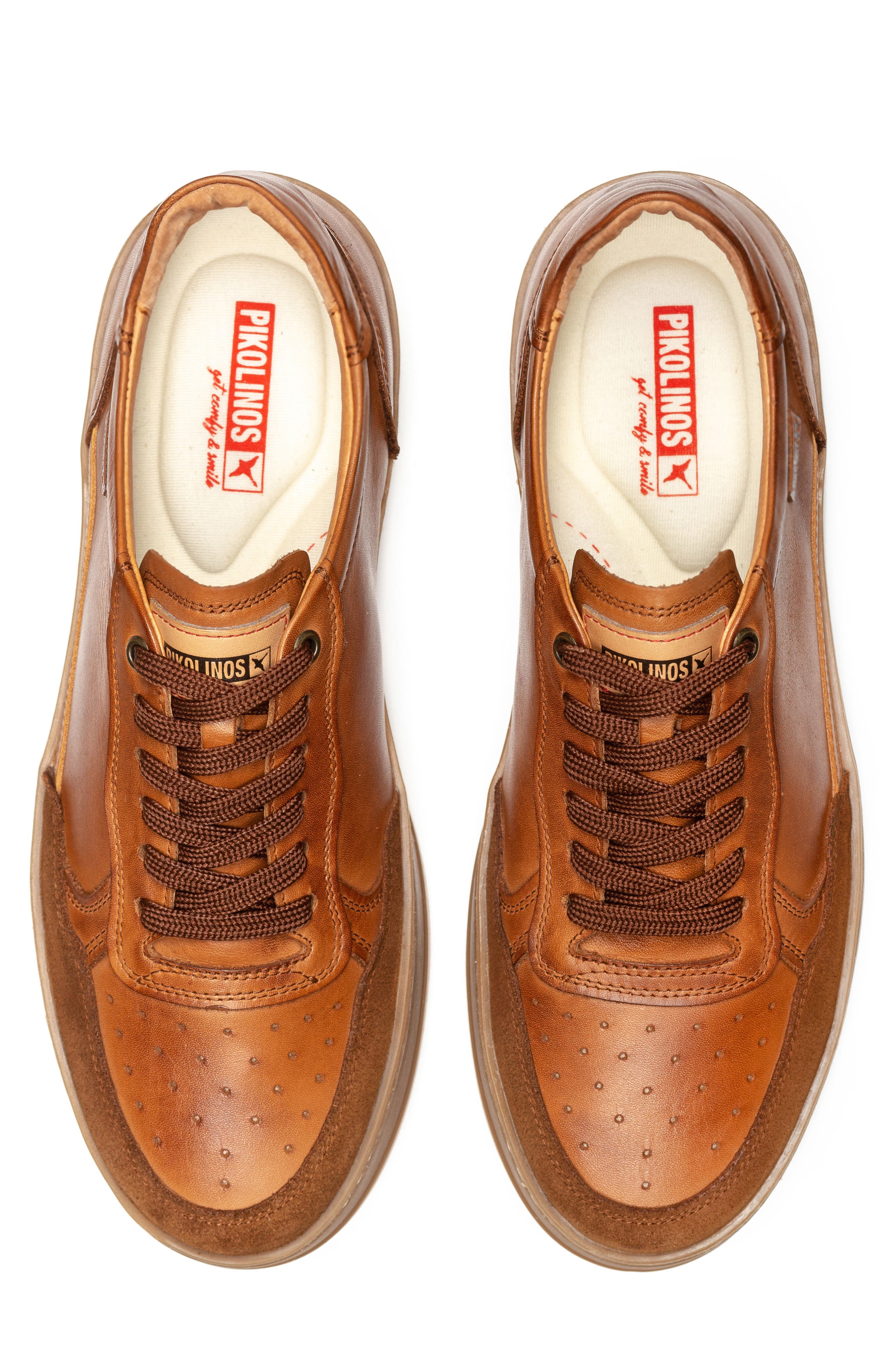 PIKOLINOS Xativa Sneaker, Alternate, color, Brandy