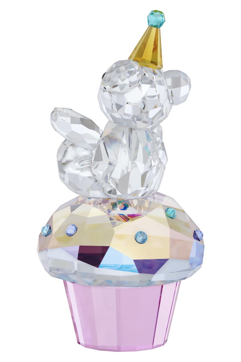 Kris Bear Sweet Celebration Crystal Figurine, Alternate, color, WHITE