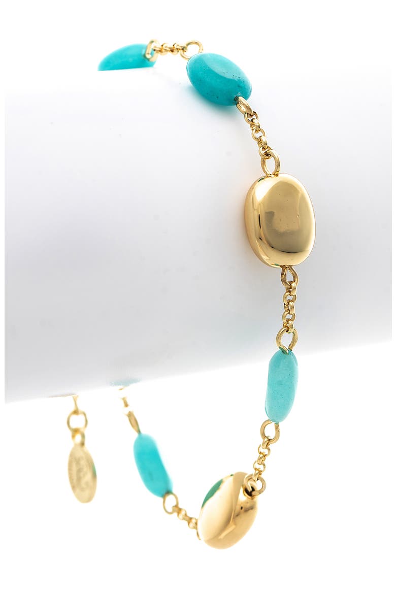 Turquoise Bead Bracelet, Alternate, color, TURQUOISE