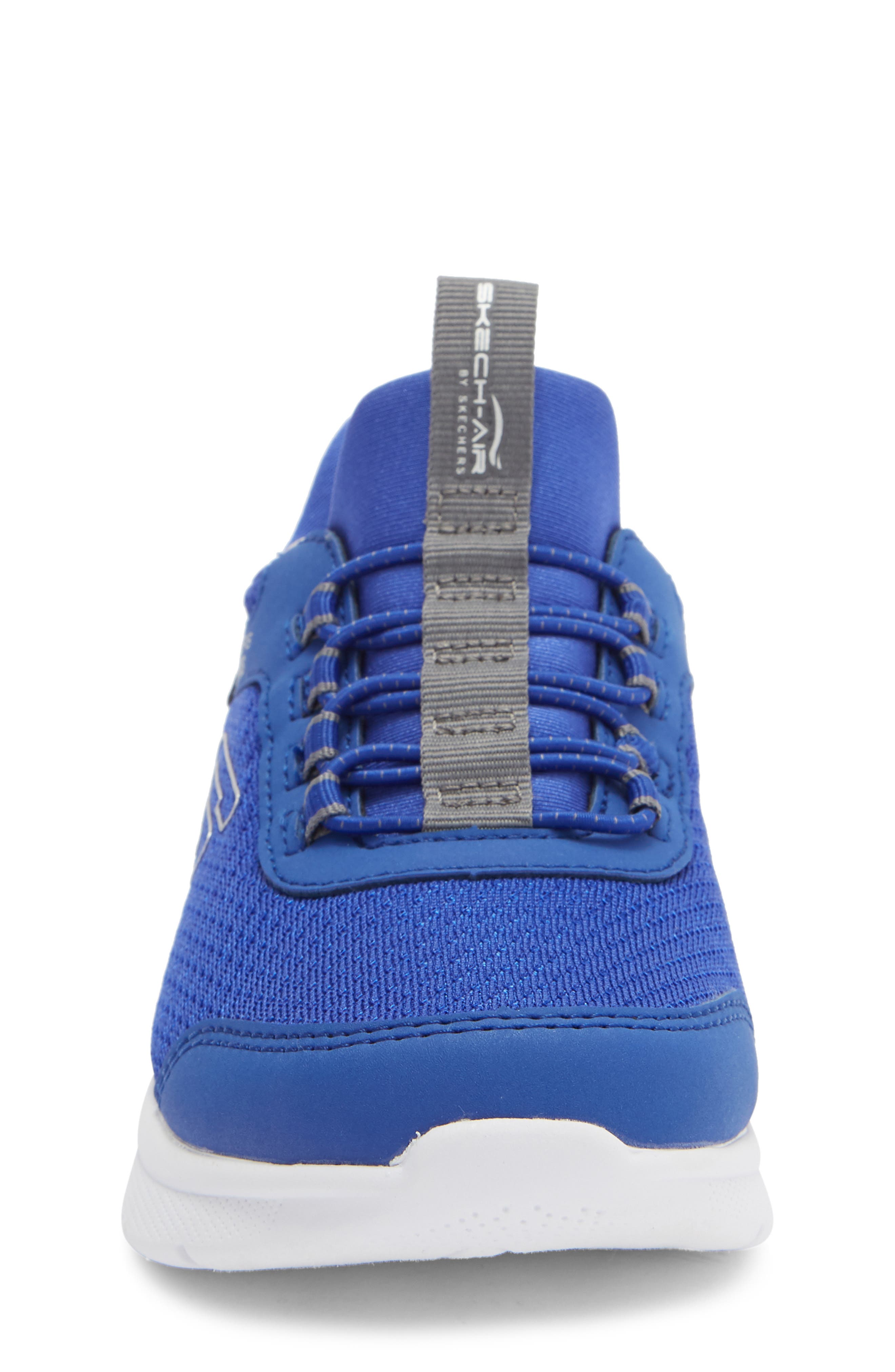 SKECHERS Kids' Microspec Max Sneaker, Alternate, color, Blue/ Grey
