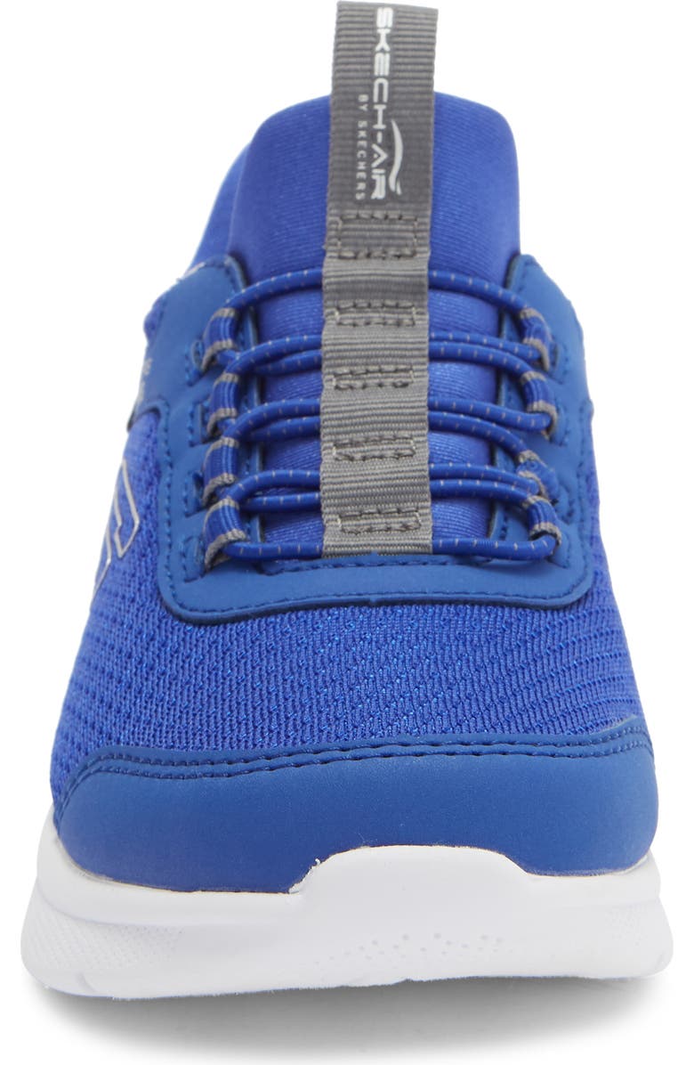 SKECHERS Kids' Microspec Max Sneaker, Alternate, color, Blue/ Grey