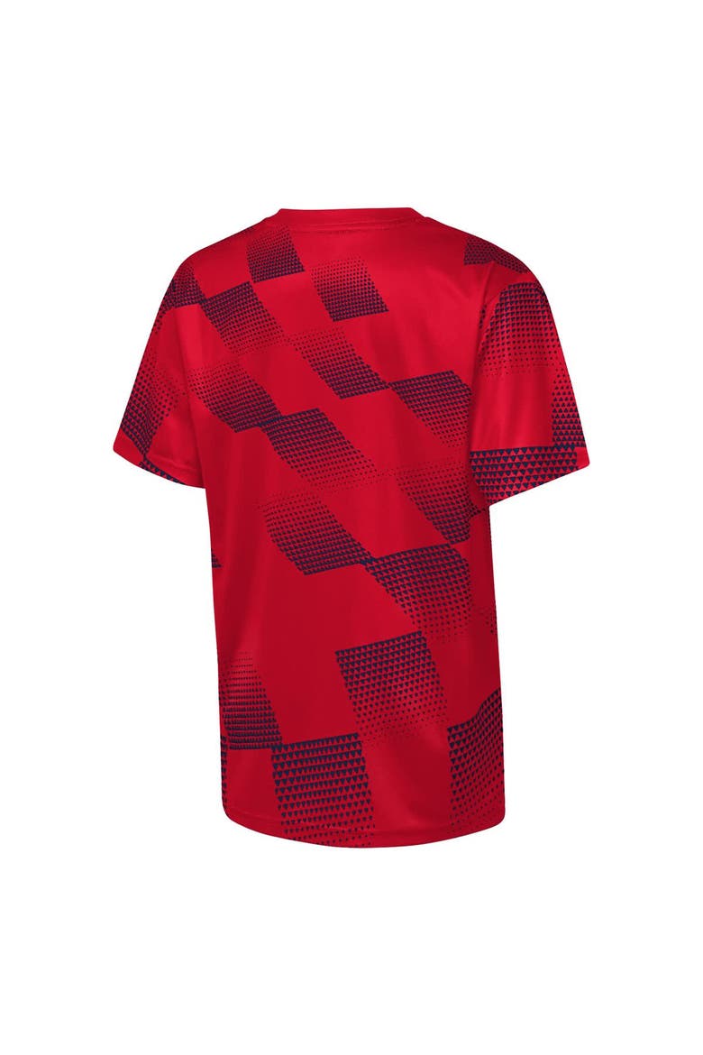 Youth Outerstuff  Red New England Revolution Sheer Thrill T-Shirt, Alternate, color, Red