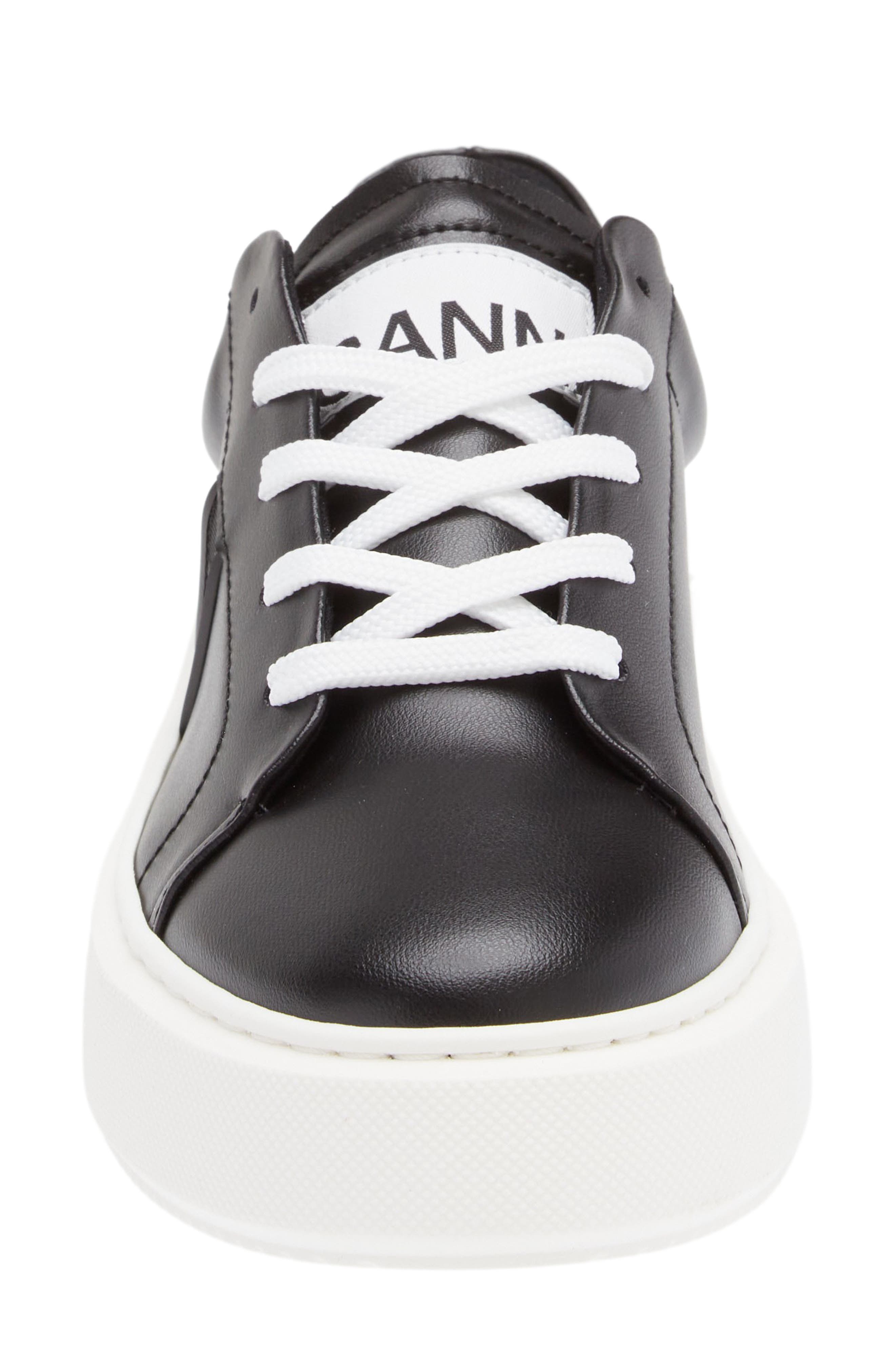 Ganni Platform Sneaker, Alternate, color, 