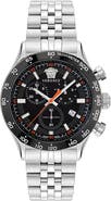 Versace Hellenyium Chronograph Bracelet Watch, 44mm