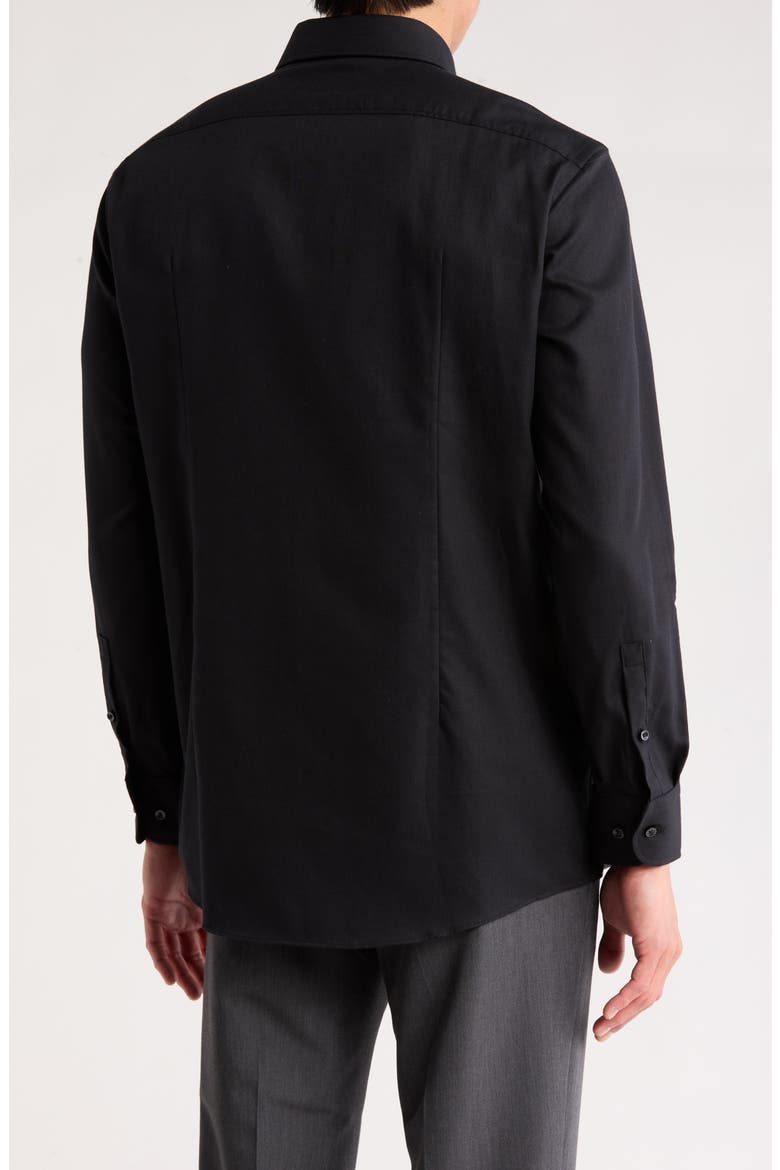 sharp fit dress shirt Hugo Boss Max Sharp Fit Dress Shirt Men's 17 32/33 Pink Easy Iron $128 NWT
