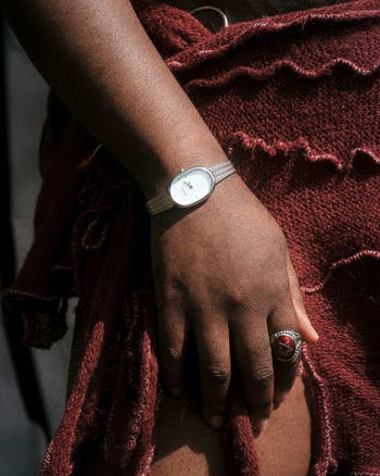 Jane Mesh Strap Watch, 23mm