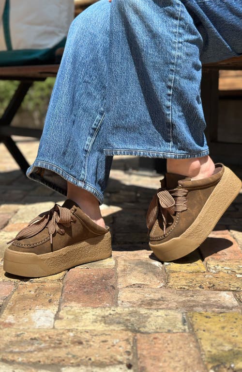 Bc Footwear Evolution Platform Mule In Brown