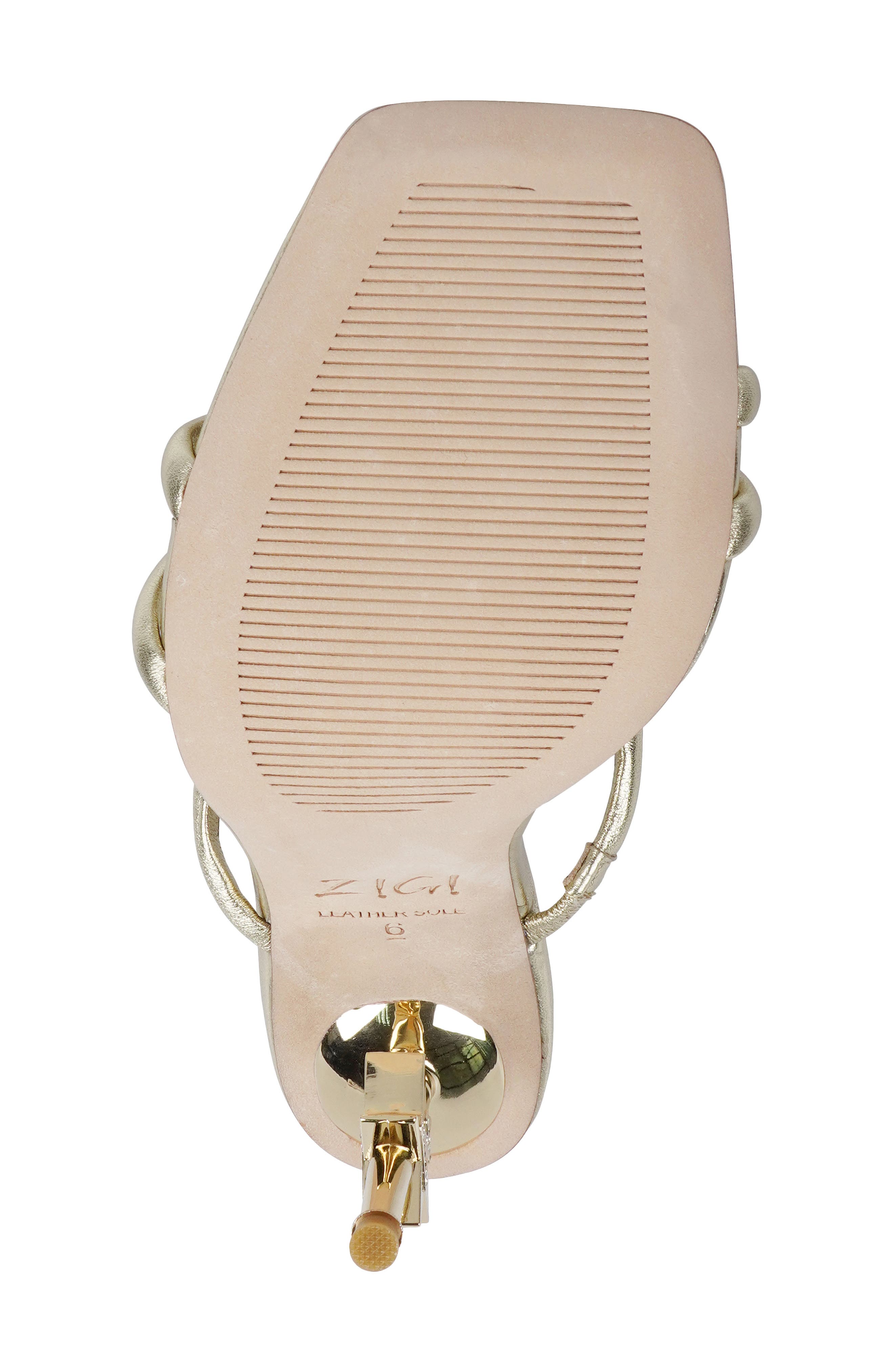 Strappy Stiletto Sandal, Alternate, color, GOLD LEATHER