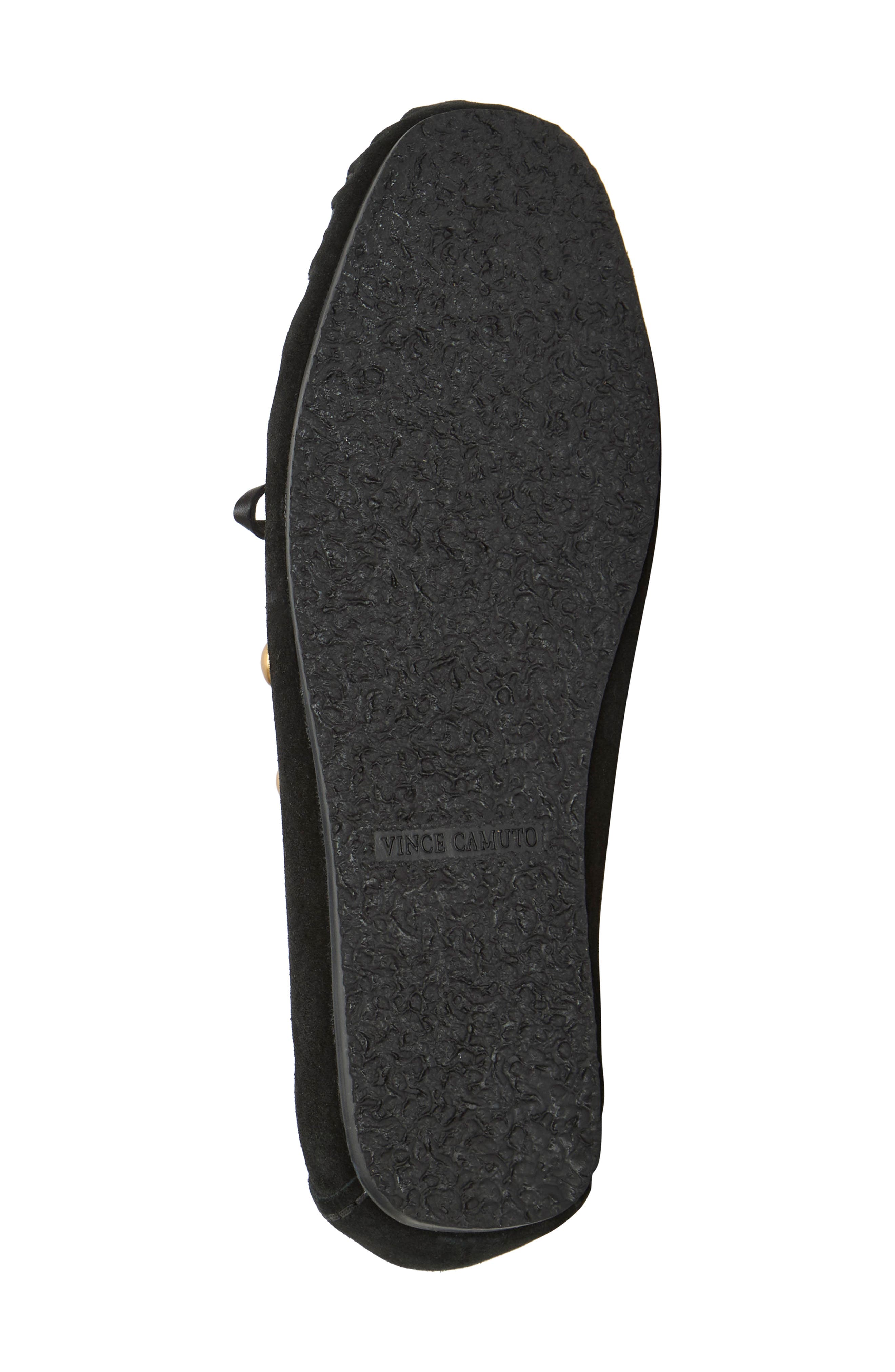 Vince Camuto Sennett Studded Loafer, Alternate, color, Black Verona