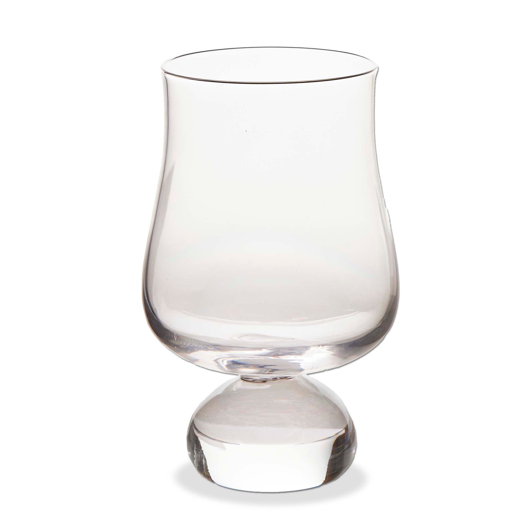 Tag Olivia Heavy Bottom Brandy Glass Clear Cordial Drinkware In Transparent