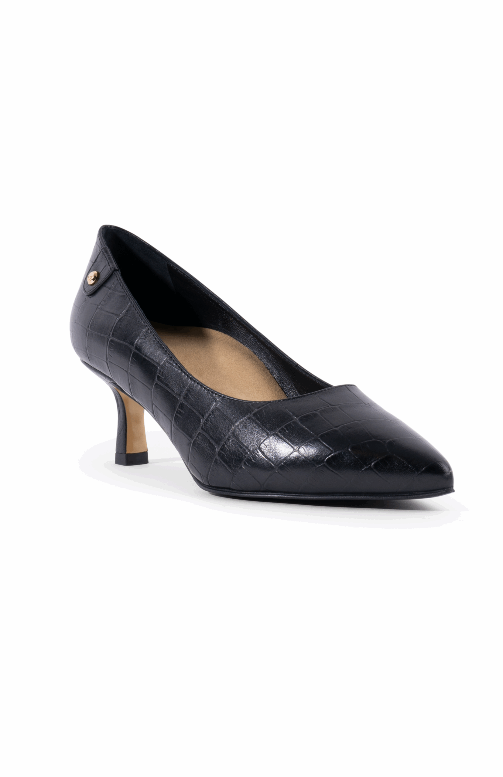 Stinaa.J Maya Pump 6 cm, Main, color, Black Leather