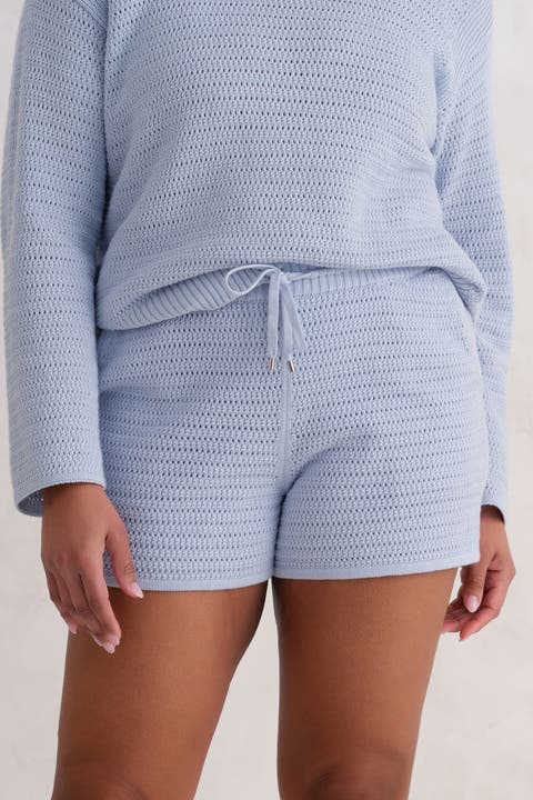 The Open Knit Short