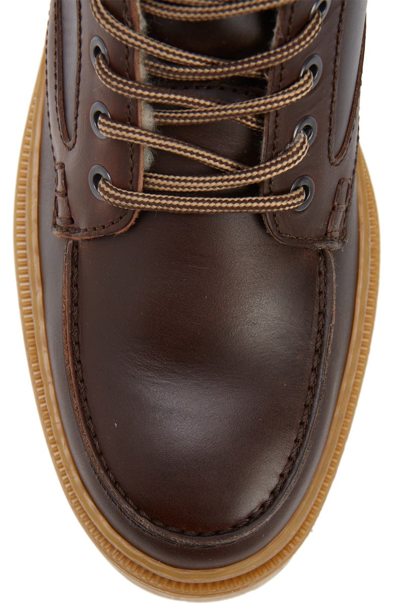 Ted Baker London Edric Faux Fur Lined Apron Toe Boot, Alternate, color,