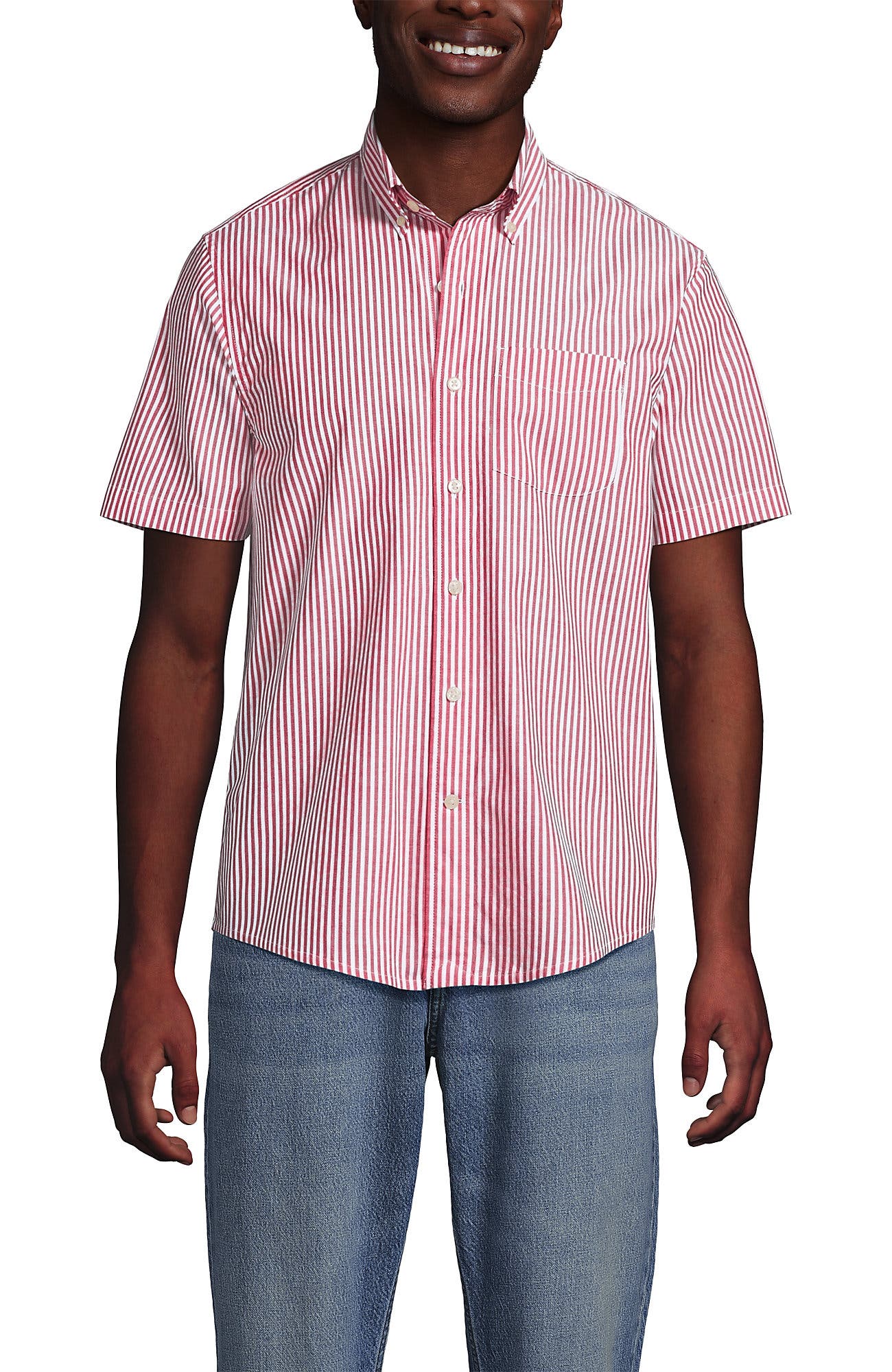 Compass Red Vertical Stripe
