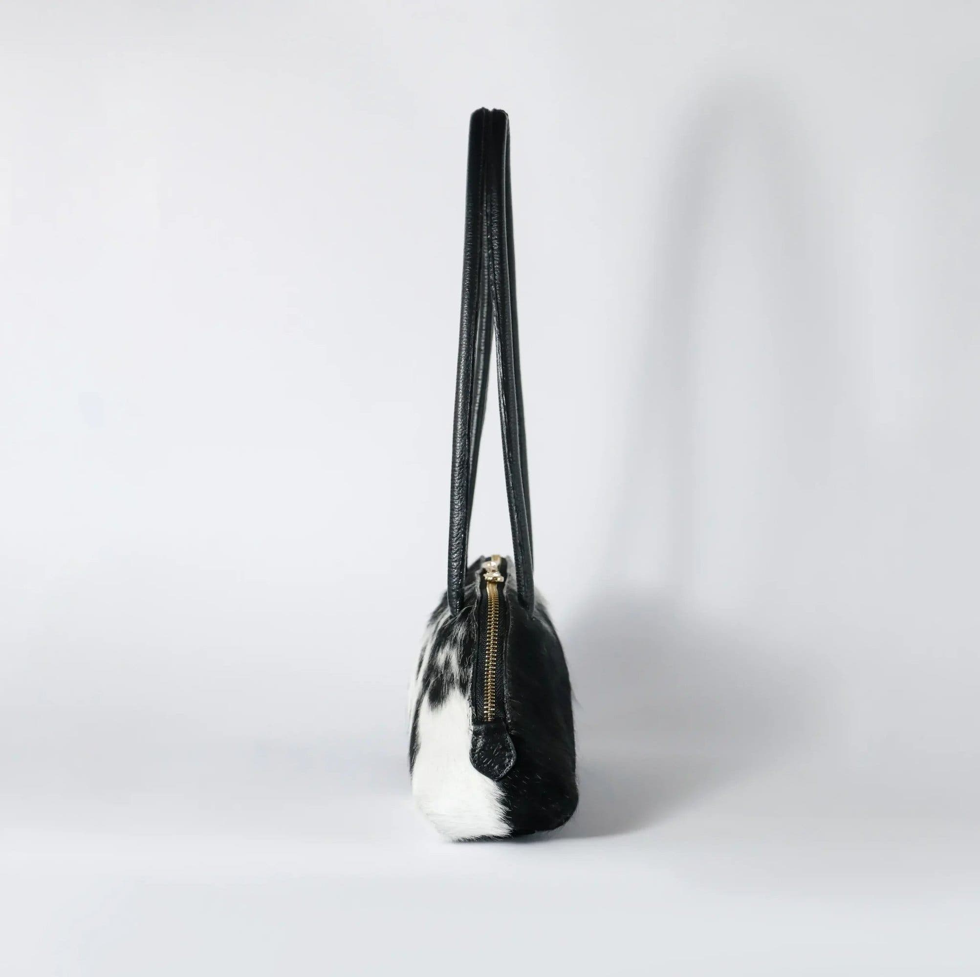 Ebène Monochrome Leather Bag, Alternate, color, Natural Hair