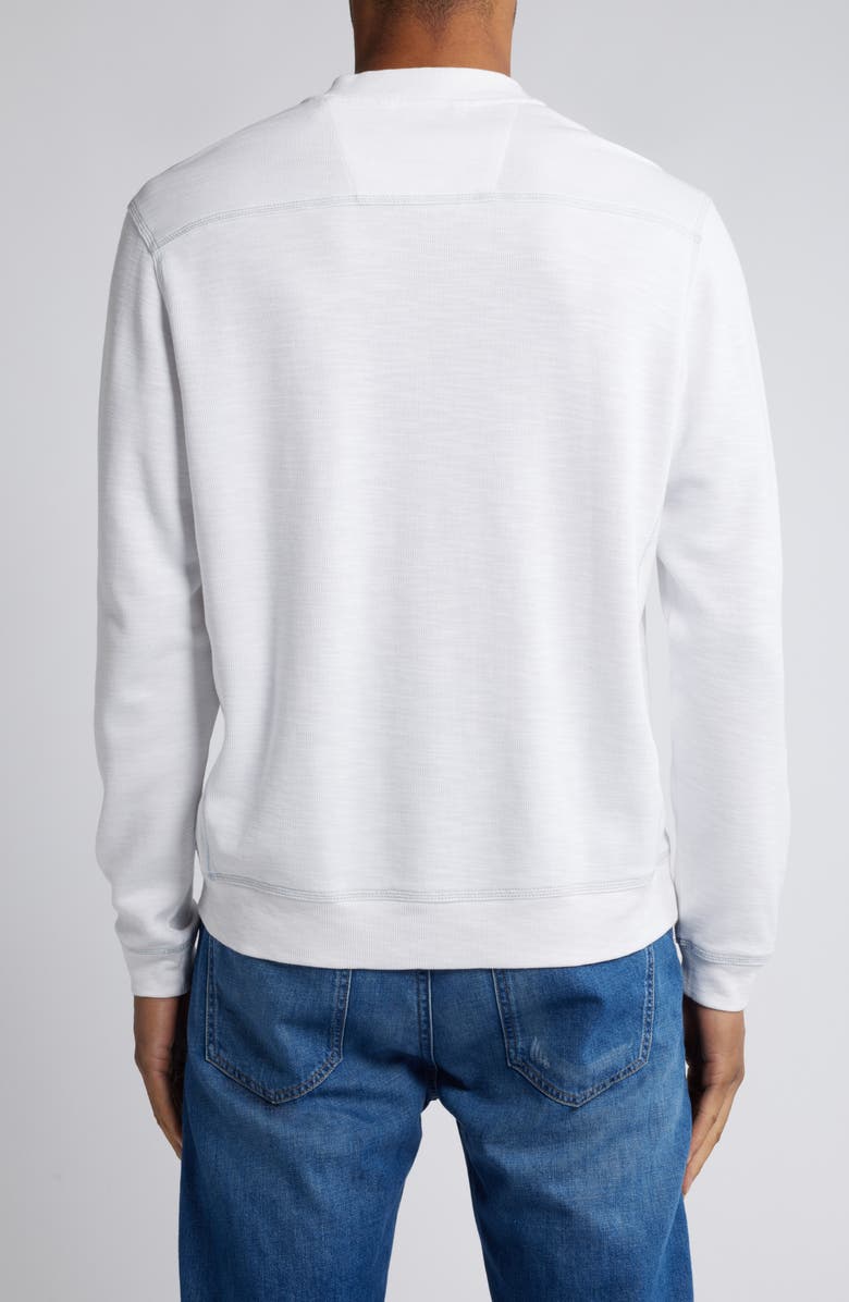 Tommy Bahama Tobago Bay Notch Neck Sweatshirt, Alternate, color,