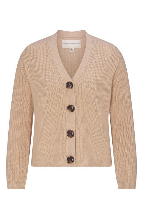 Emily Rib Cashmere Cardigan